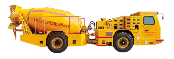 acheter 4 mètres cubes mélangeur articulé de béton minier camion mélangeur de béton KJCJ-4D online manufacture