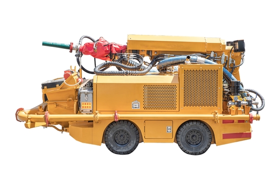 acheter UPS-ZT10(A) Machine de béton sous-terrestre pour la pulvérisation de béton humide avec cabine de moteur Yunnei online manufacture