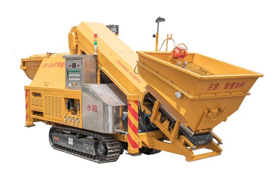 Chassis de voie en acier Mélangeur de béton continu souterrain lourd